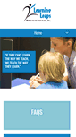 Mobile Screenshot of learning-leaps.com